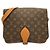 Borsa a Spalla Louis Vuitton Monogram Cartouchiere Marrone