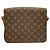 Borsa a Spalla Louis Vuitton Monogram Cartouchiere Marrone - vista 2