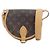 Borsa a Spalla Louis Vuitton Monogram Tambourin Marrone
