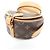 Borsa a Spalla Louis Vuitton Monogram Tambourin Marrone - vista 3