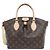 Borsa Louis Vuitton Monogram Boetie PM Marrone