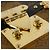 Clutch Trunk Monogram Reverse Louis Vuitton Marrone - vista 5