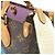 Borsa Louis Vuitton Monogram OnTheGo PM Marrone - vista 5