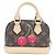 Borsa Louis Vuitton Monogram Nano Alma Marrone - vista 2