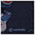 Sciarpa Losange Hermès Blu Navy Seta e Cashmere  - vista 4