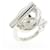 Ring Bague Croisette en argent 925 Hermès  - vue 1