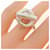 Ring Bague Croisette en argent 925 Hermès  - vue 5