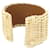 Hermes Hermès Collier de Chien Medor Picnic Bangle Rouge Doré  - vue 2