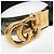 Cinturón reversible Gucci GG Emblem Negro Beige - vista 5