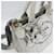 Borsa Prada Canapa Flower Corsage Denim Bianco - vista 8