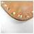 Sac à bandoulière en cuir pour femme Valentino Garavani Lockstuds Camel  - vue 6