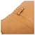 Sac à bandoulière en cuir pour femme Valentino Garavani Lockstuds Camel  - vue 8