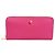 Cartera grande con cremallera de cuero para mujer Loewe Rosa
