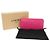Cartera grande con cremallera de cuero para mujer Loewe Rosa - vista 2