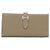 Hermès Hermes Bearn Soufflé Long Wallet Taupe