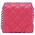 Borsa a tracolla in pelle rosa Chanel AS1348 - vista 2