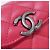 Borsa a tracolla in pelle rosa Chanel AS1348 - vista 5