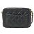 Borsa a tracolla Chanel AS3258 in pelle di agnello nera Nero - vista 2