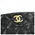 Borsa a tracolla Chanel AS3258 in pelle di agnello nera Nero - vista 5