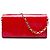 Portafoglio con catena Louis Vuitton Monogram Vernis Rosso