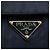 Borsa Prada Black Tessuto Metal Top Handle Nero - vista 5