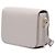 Céline Celine White Classique Shiny Calfskin Triomphe Crossbody Bianco - vista 2