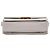 Céline Celine White Classique Shiny Calfskin Triomphe Crossbody Bianco - vista 3