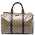 Borsa Boston Gucci Beige Medium GG Crystal Joy
