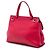 Borsa Gucci Red Small Calfskin Bamboo Daily Rosso - vista 2