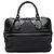 Borsa da viaggio Gucci in tela Diamante grigia