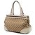Gucci Mayfair Tote aus beigem GG Canvas - Ansicht 2
