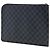 Pochette Jour GM in Damier Graphite nero Louis Vuitton - vista 2