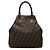 Fendi Tote aus braunem Zucca-Canvas