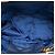Borsa a tracolla Prada Blue Tessuto Gaufre con struttura - vista 4