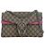 Borsa a Spalla Gucci Beige Medium GG Supreme Dionysus