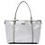 Tote Joy in tela GG stampata argento di medie dimensioni Gucci