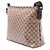 Gucci Beige GG Crystal Crossbody - vista 2