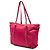 Borsa Prada Tessuto con finiture in Saffiano rosa - vista 2