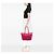 Borsa Prada Tessuto con finiture in Saffiano rosa - vista 6