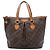 Louis Vuitton Marrone Monogram Palermo PM