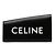 Céline Clutch Celine in pelle nera con logo asimmetrico Nero