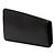 Céline Clutch Celine in pelle nera con logo asimmetrico Nero - vista 2