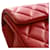 Chanel Red Extra Mini Rectangular Classic Lambskin Single Flap Rosso Bordò - vista 12