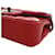 Chanel Red Extra Mini Rectangular Classic Lambskin Single Flap Rosso Bordò - vista 13