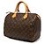 Louis Vuitton Braun Monogram Speedy 30 - Ansicht 2