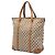 Gucci Marrakech Tote aus beigem GG-Canvas - Ansicht 2