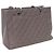 Chanel Grand Shopping Tote in Grau Caviar Braun - Ansicht 2
