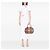 Bolsa bowling Orchard em nylon Burberry Beige Small Haymarket Check Bege - vista 6