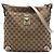 Gucci Beige GG Canvas Abbey D Ring Crossbody
