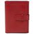 Carteira compacta Hermès em couro Box Calf vermelho